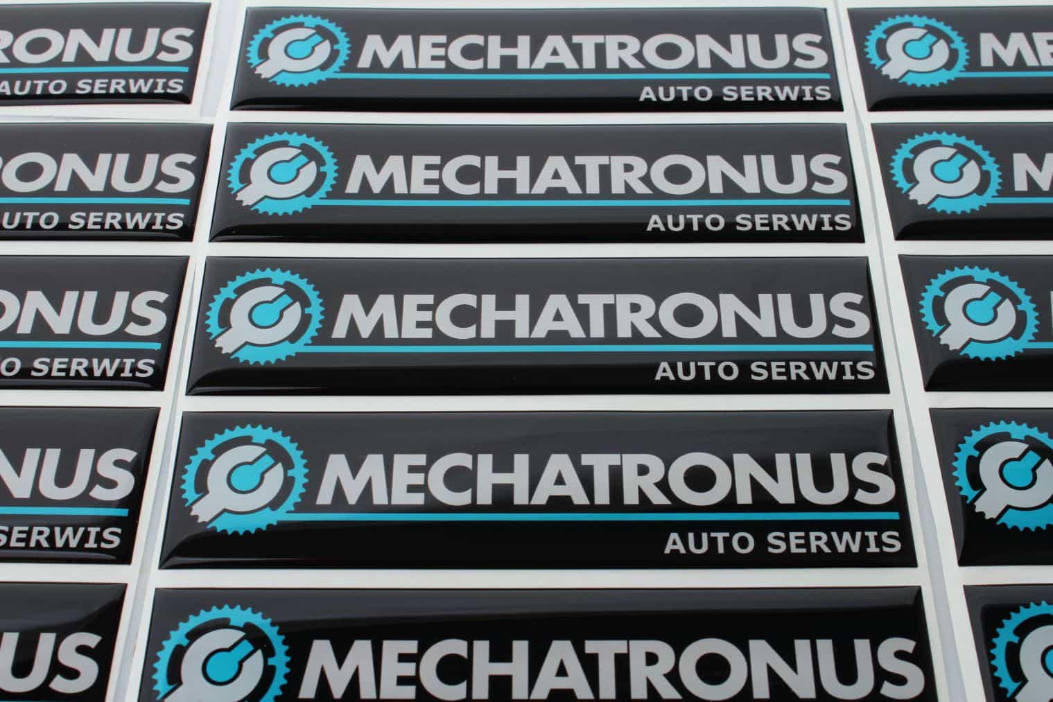 realizacja naklejki 3d dla Mechatronus