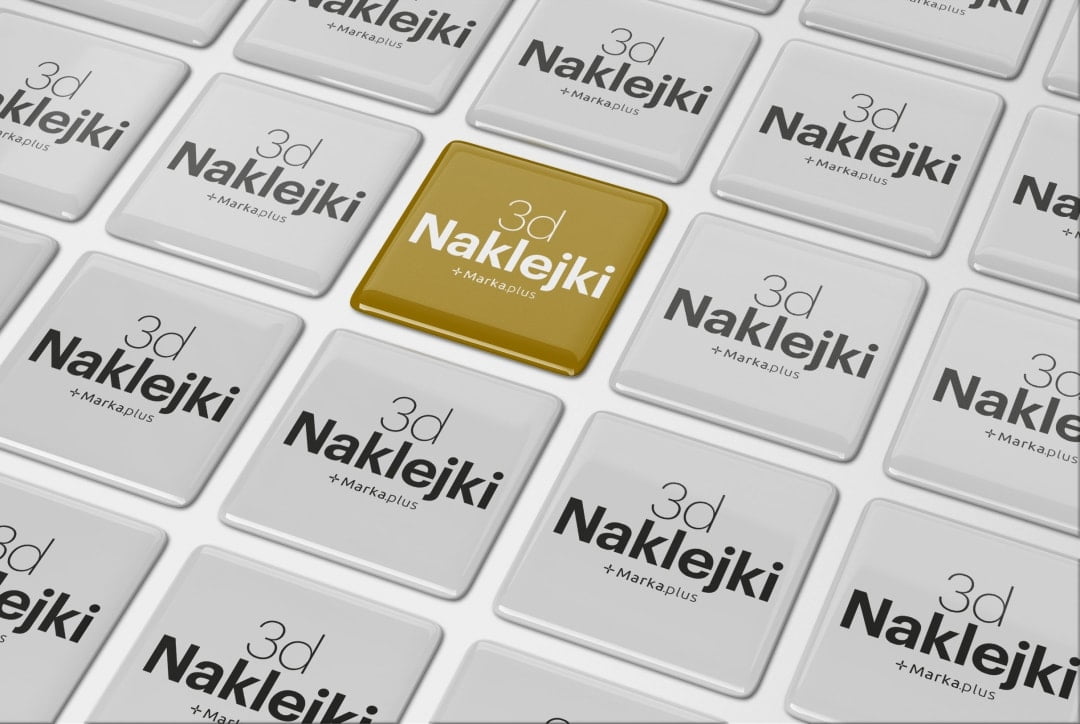 naklejki 3d z nadrukiem