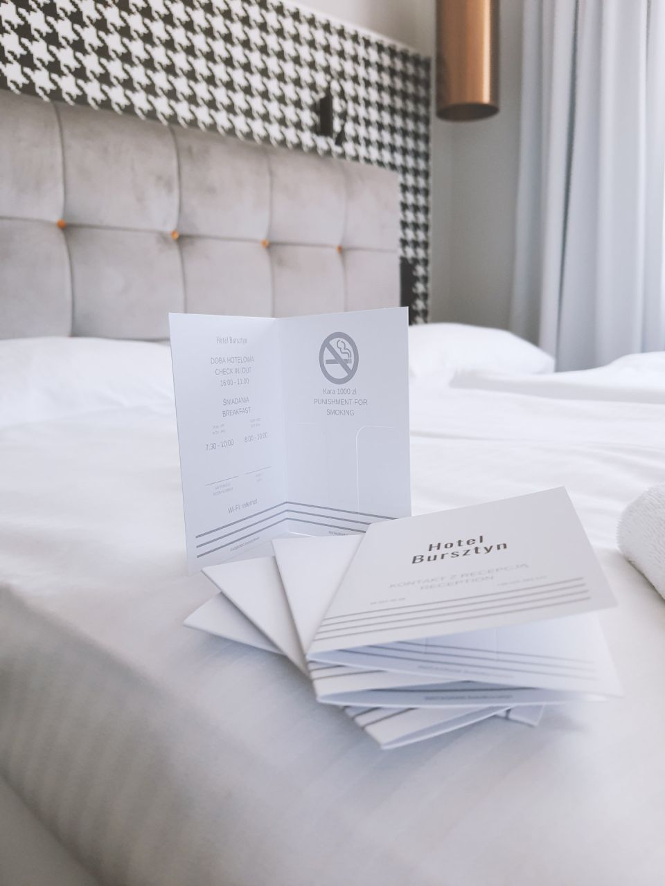 etui na karty z logo Hotel Bursztyn