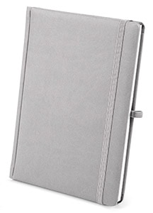 notes książkowy okładka kolor szary notes książkowy okładka kolor szary