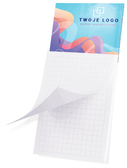 notes magnetyczny z nadrukiem reklamowym notes magnetyczny z nadrukiem reklamowym