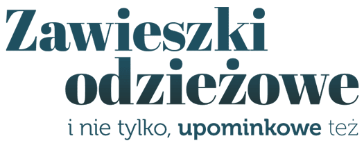 Zawieszki odzieżowe i nie tylko, upominkowe też napis: Zawieszki odzieżowe i nie tylko, upominkowe też