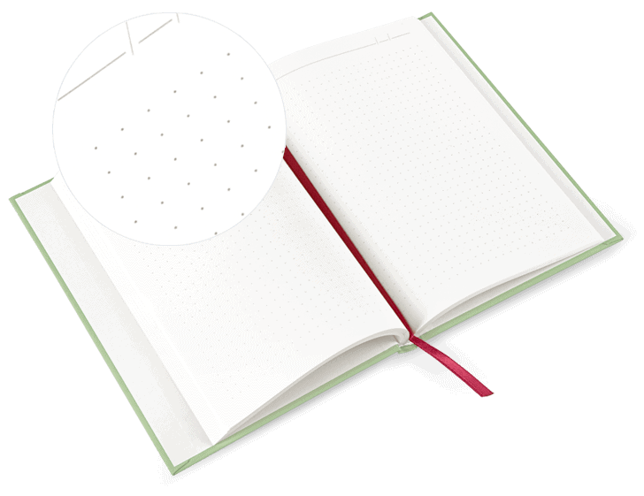 Notes książkowy Błysk&Mat wnętrze Notes książkowy Błysk&Mat wnętrze