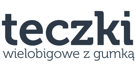 teczki wielobigowe z gumką napis: teczki wielobigowe z gumką
