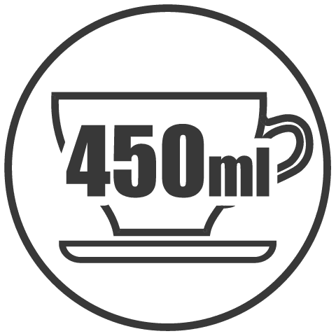 pojemność załadunku 450ml