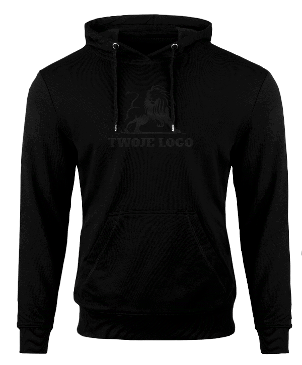 bluza all black z nadrukiem bluza all black z nadrukiem