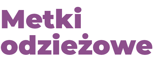 Metki odzieżowe napis: Metki odzieżowe