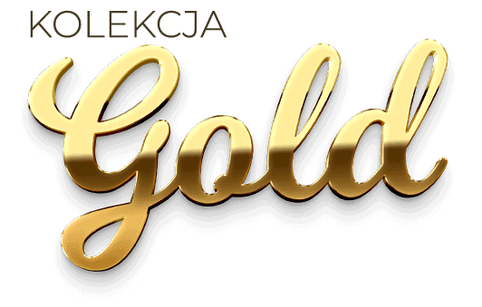 Kolekcja Gold napis: Kolekcja Gold
