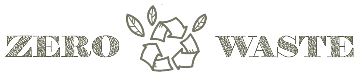 ZERO WASTE napis ZERO WASTE
