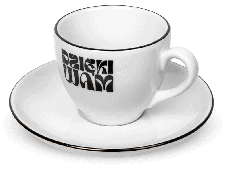 filiżanka do espresso z nadrukiem filiżanka do espresso z nadrukiem