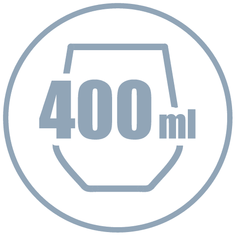 pojemność 400 ml pojemność 400 ml
