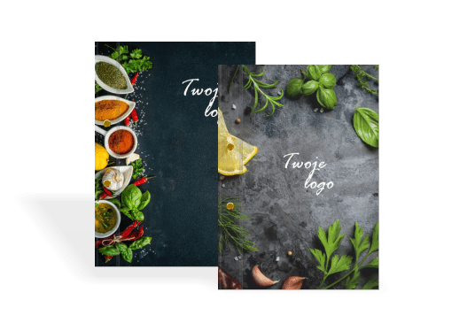 etui na karty menu dla restauracji
