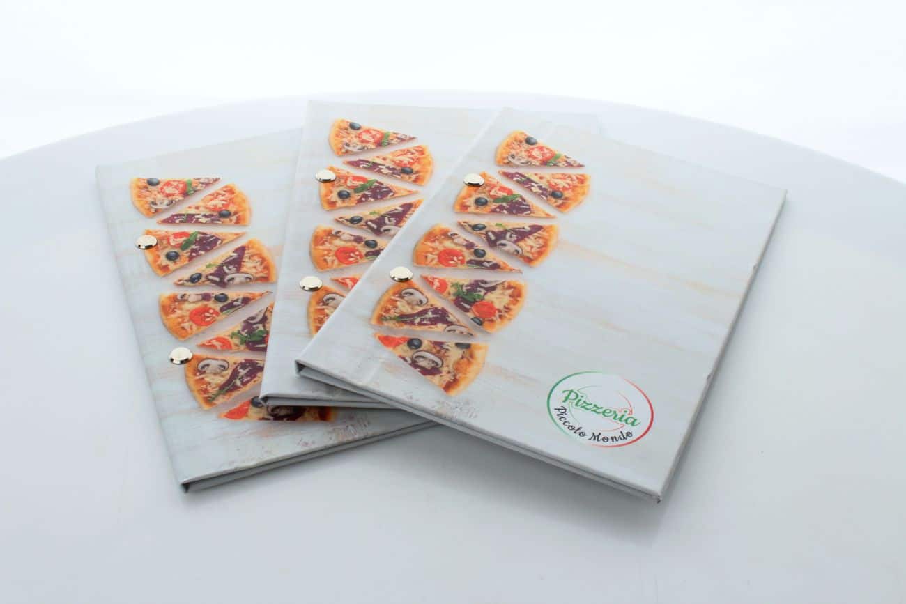 menu_9_2 okładki menu dla pizzerii Picolo Mondo
