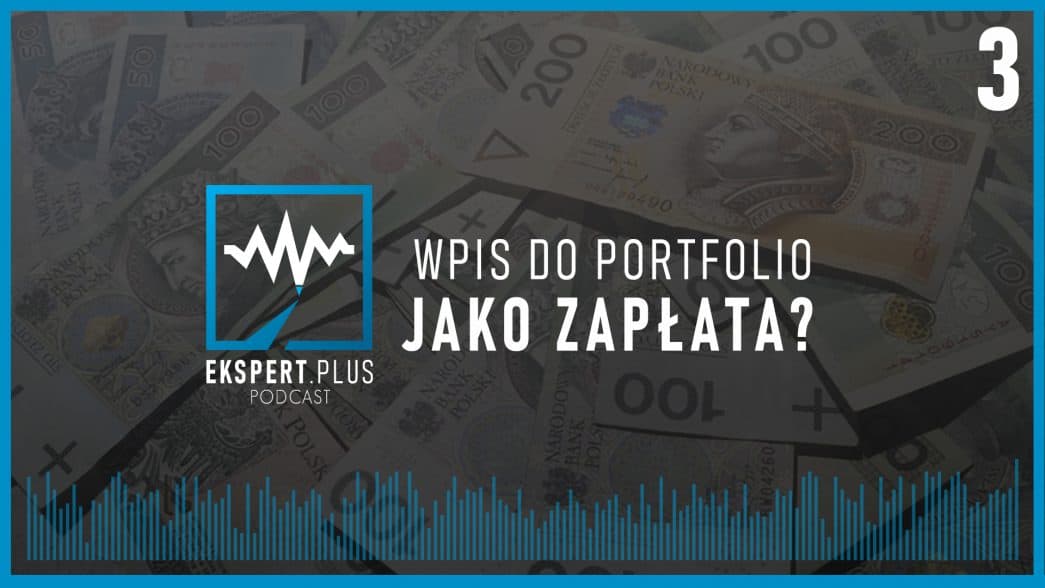 grafika do podcastu - wpis do portfolio jako zapłata